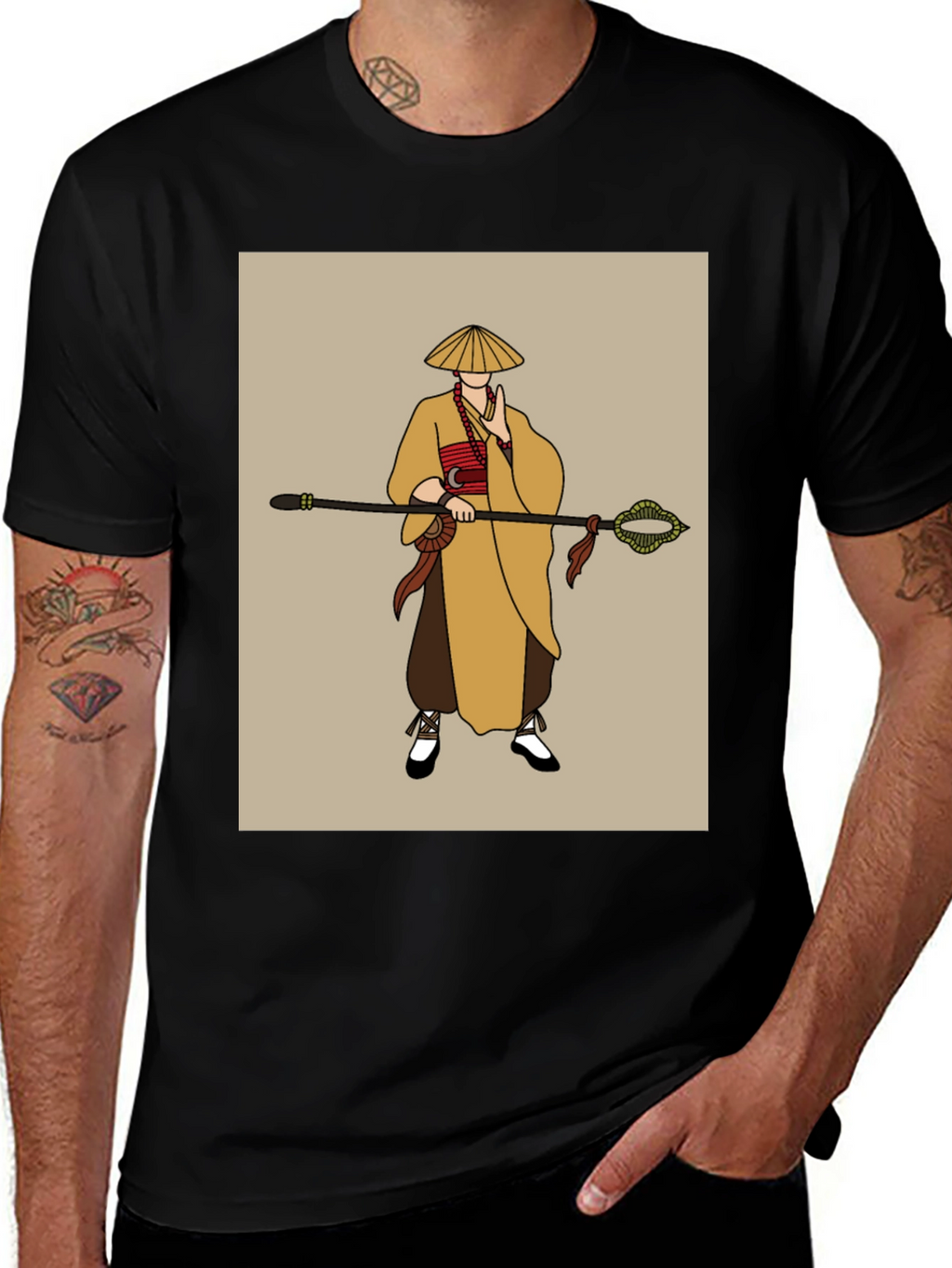 Monk Staff T-Shirt