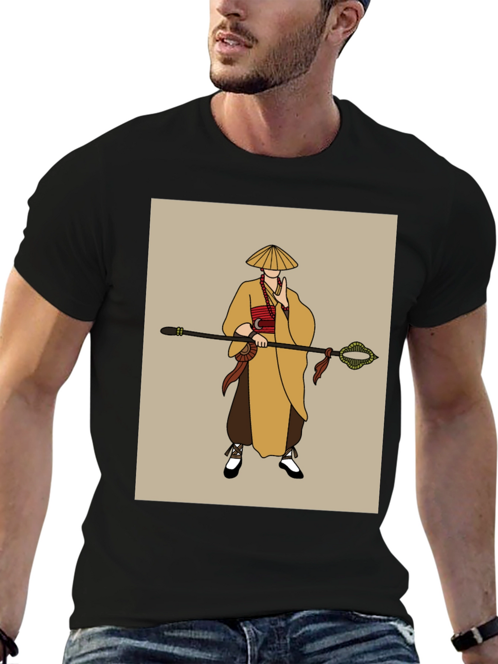 Monk Staff T-Shirt