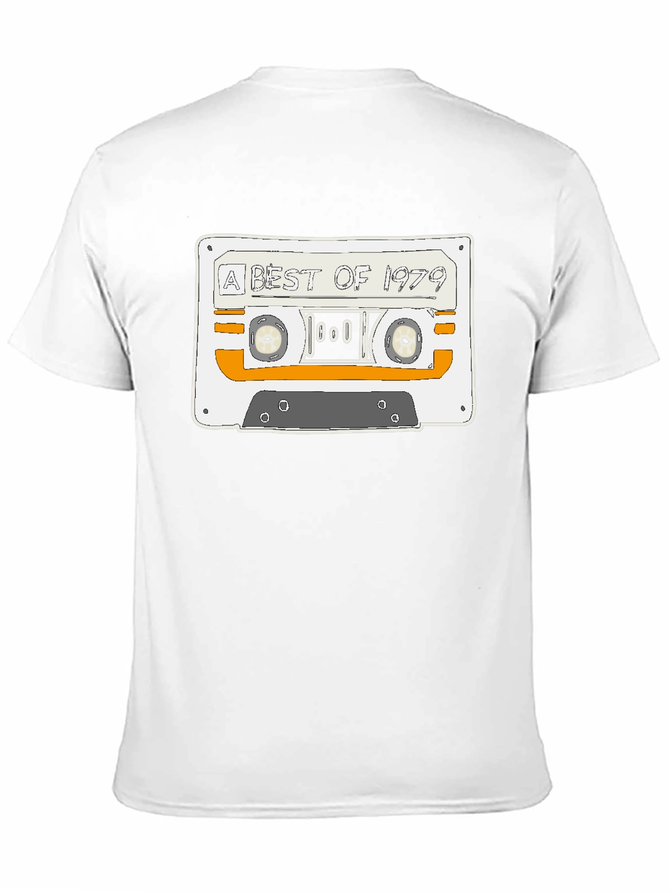 Retro A Best of 1979 Cassette Tape Black T-Shirt