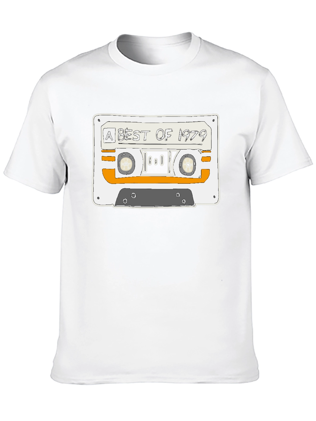 Retro A Best of 1979 Cassette Tape Black T-Shirt