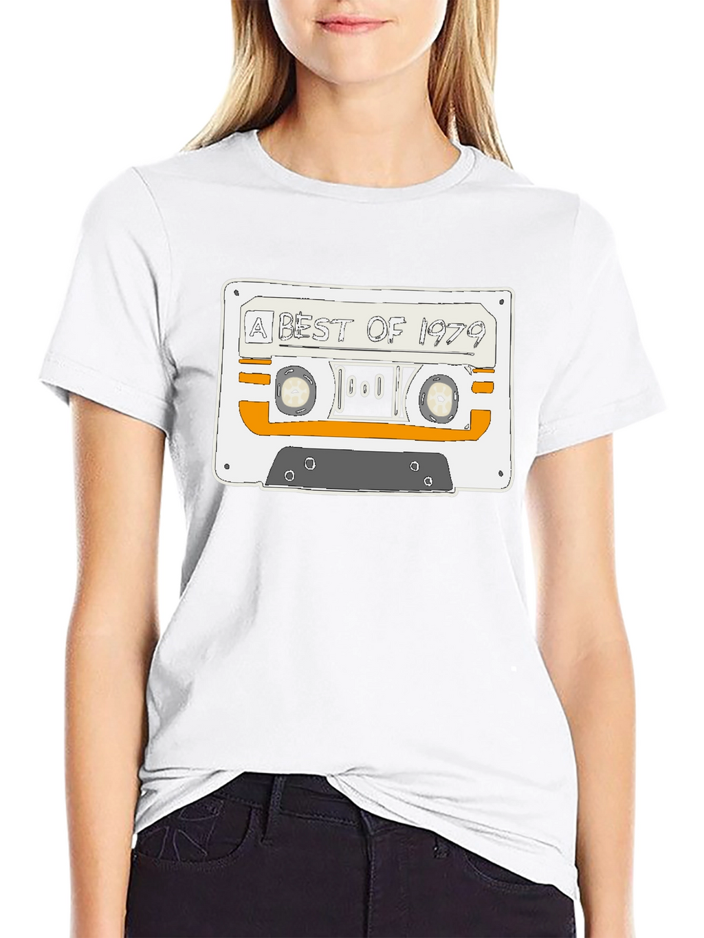 Retro A Best of 1979 Cassette Tape Black T-Shirt