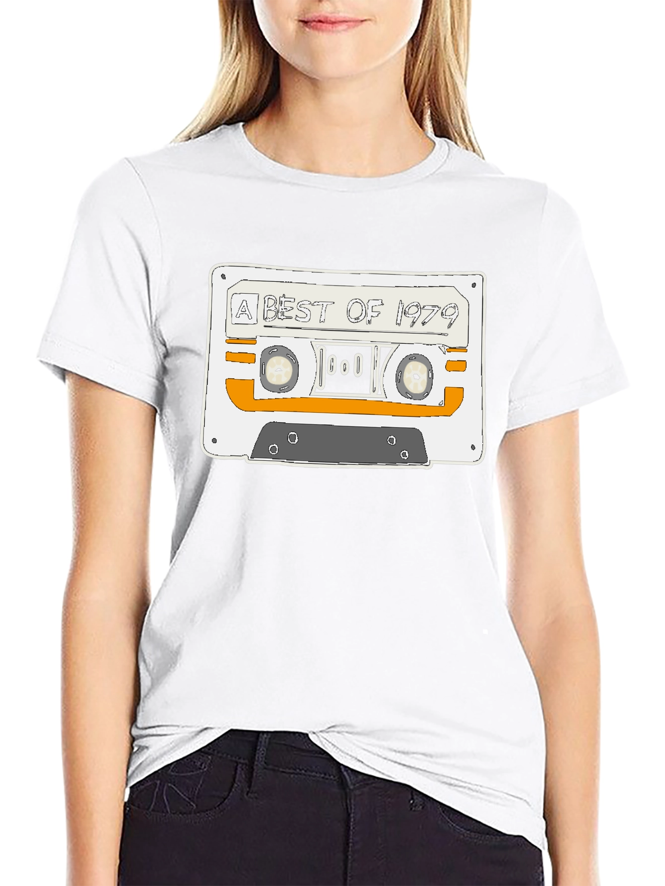 Retro A Best of 1979 Cassette Tape Black T-Shirt