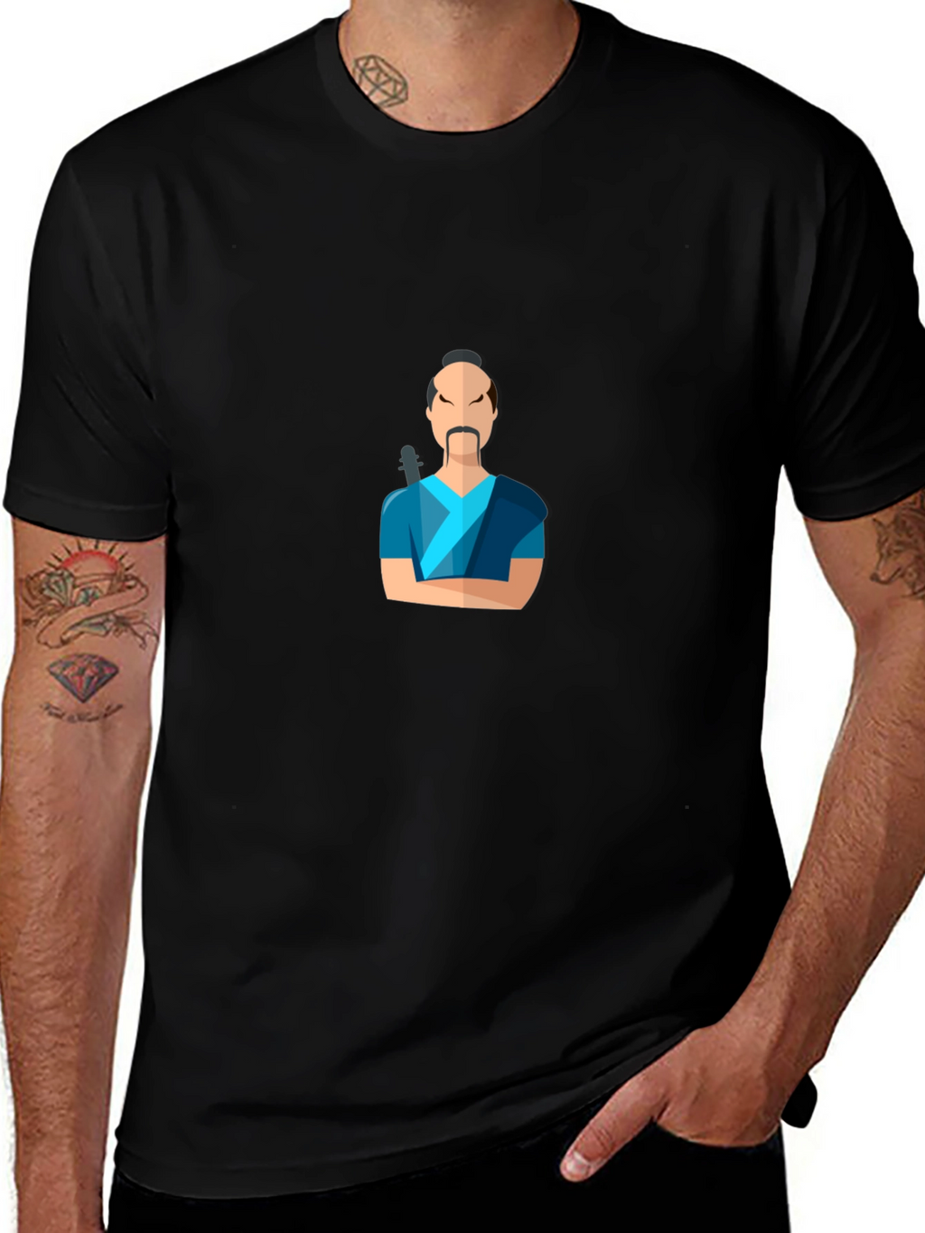 Samurai Warrior Graphic Tee