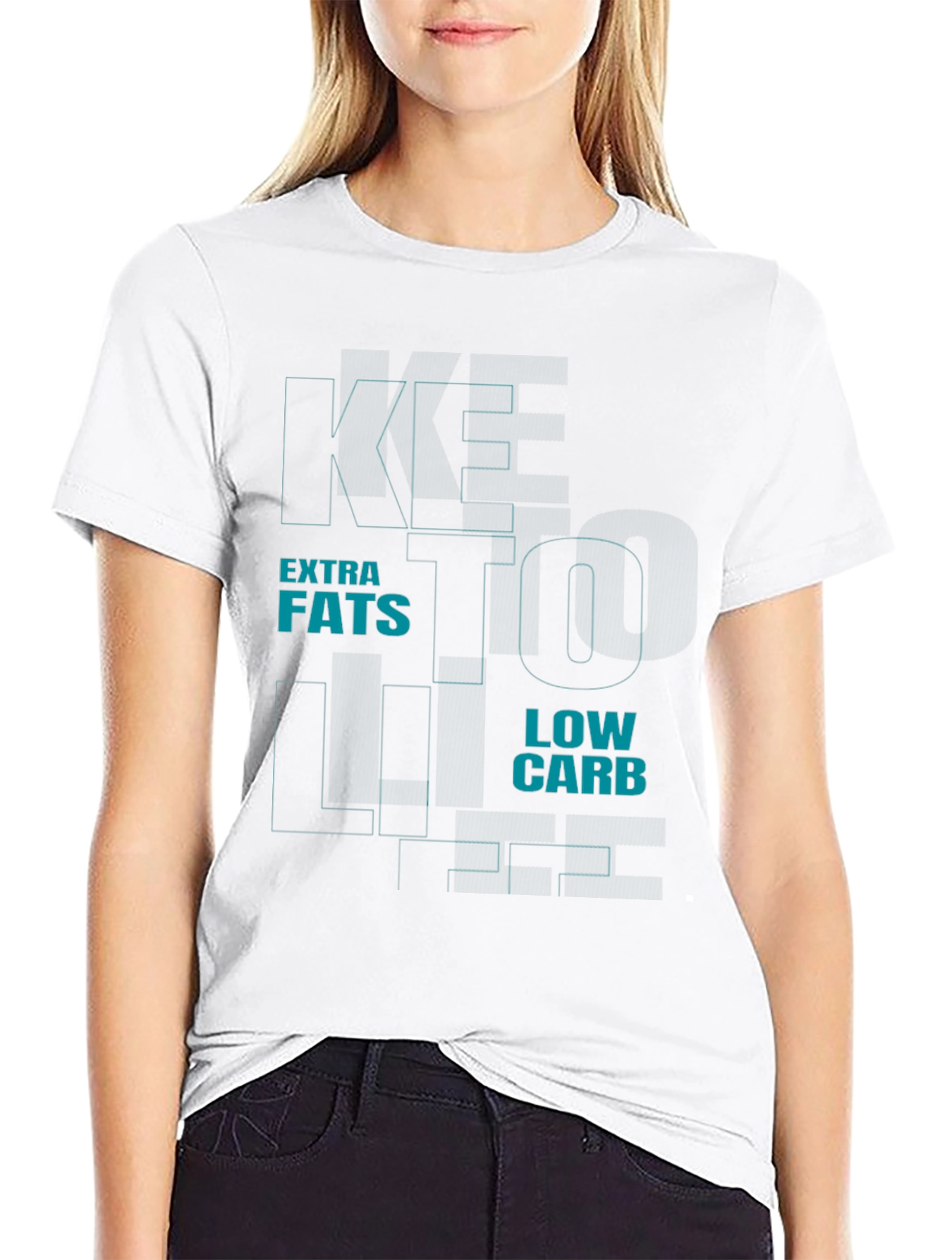 Keto Life T-Shirt - Extra Fats Low Carb
