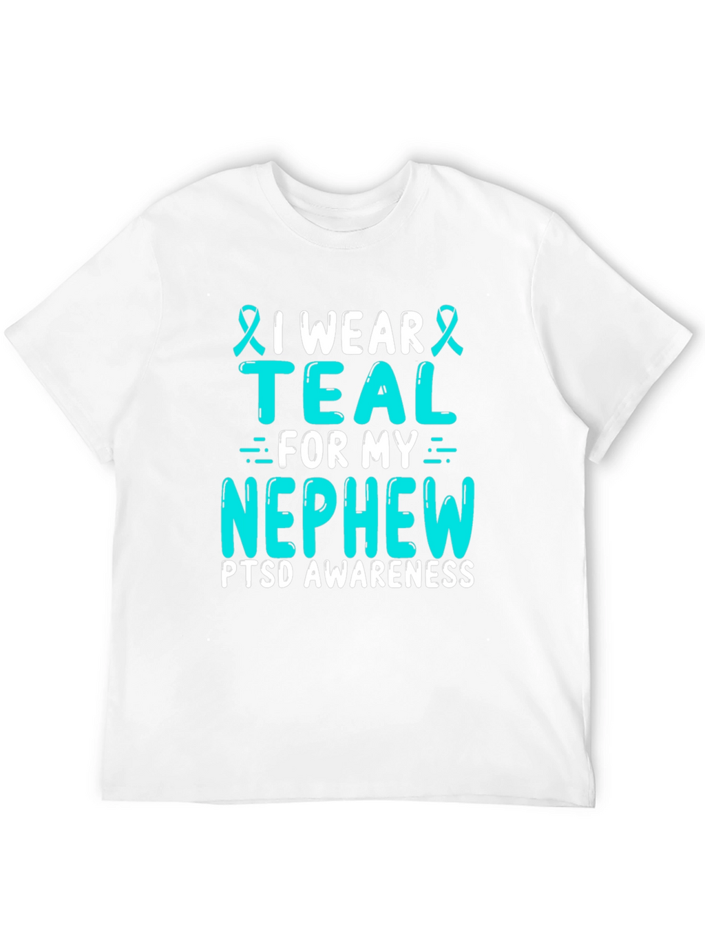 Teal PTSD Awareness T-Shirt