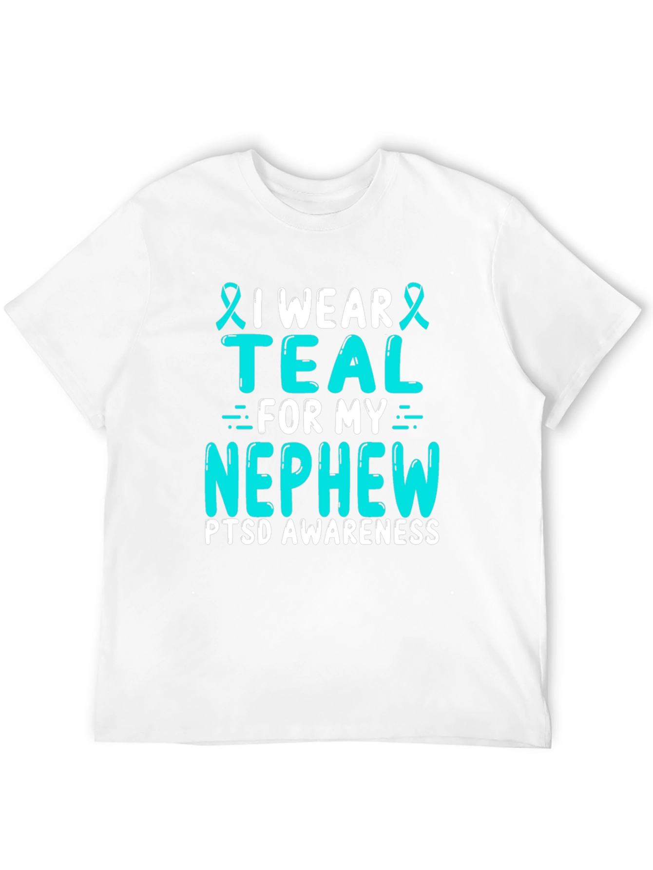 Teal PTSD Awareness T-Shirt