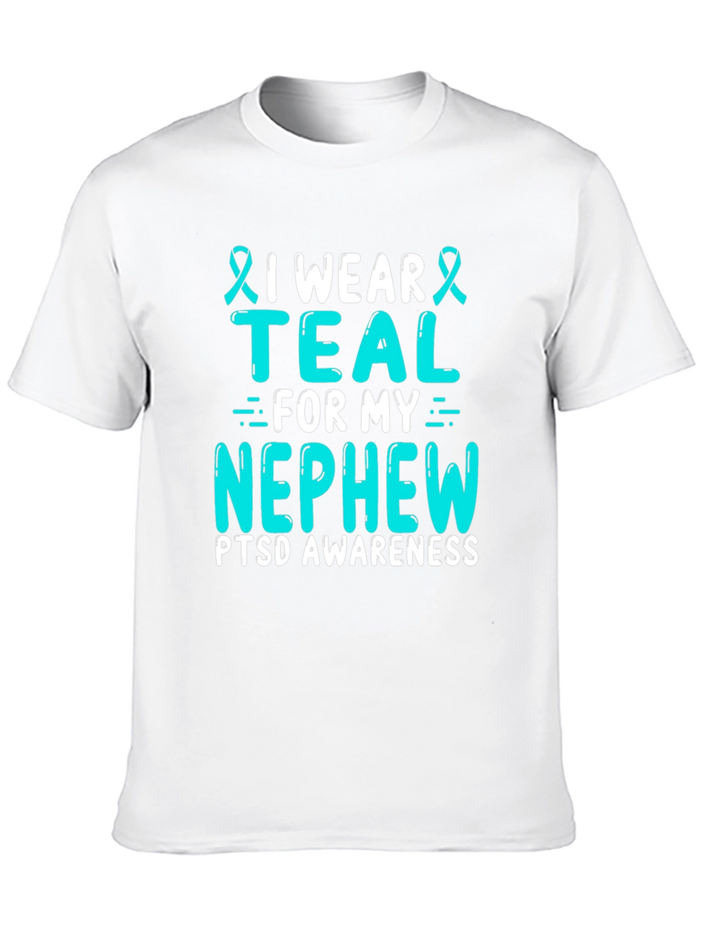 Teal PTSD Awareness T-Shirt