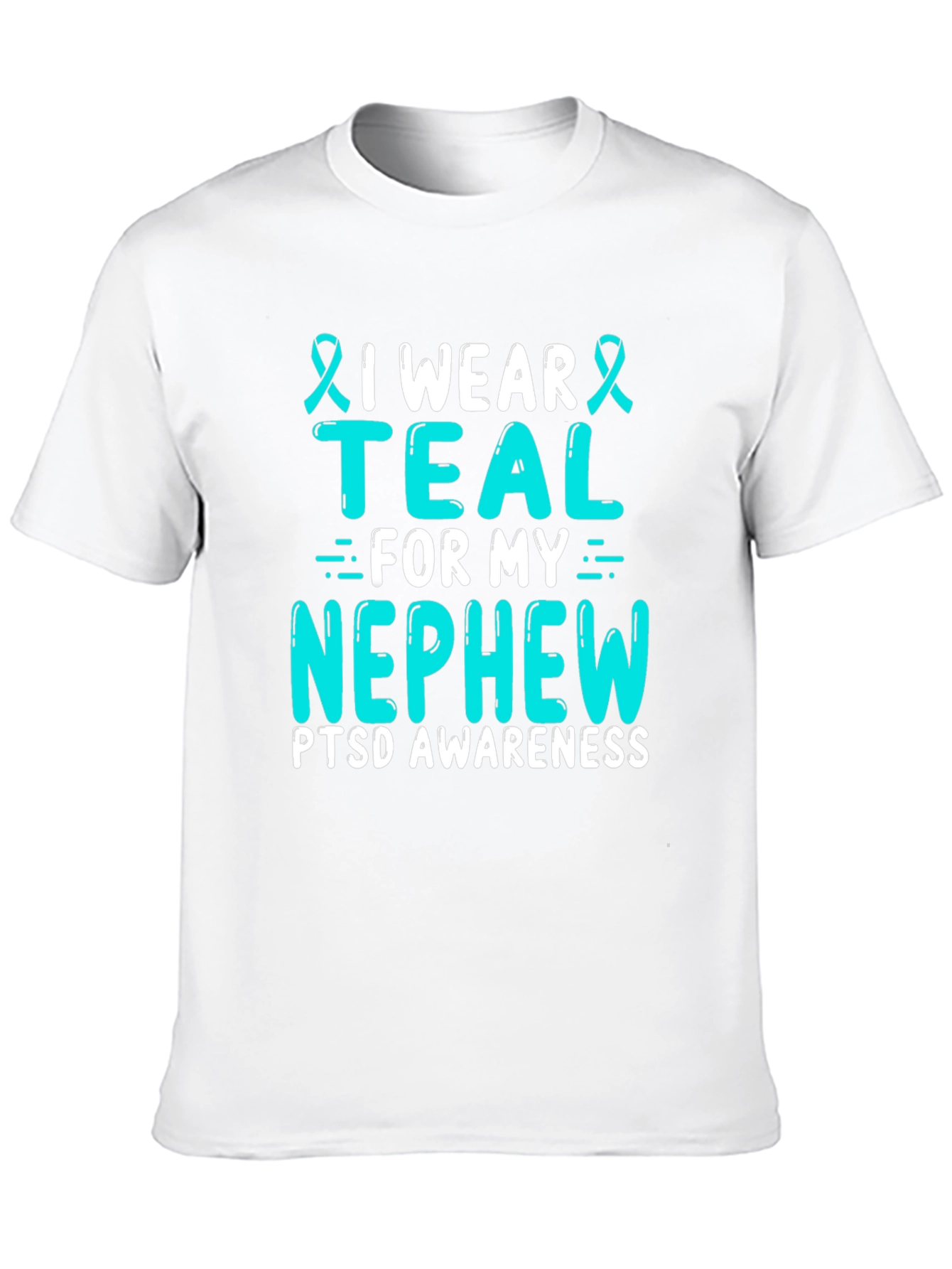 Teal PTSD Awareness T-Shirt