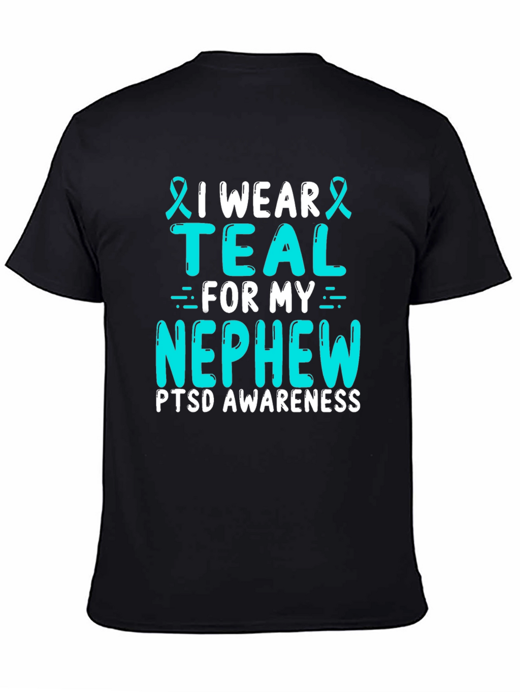 Teal PTSD Awareness T-Shirt