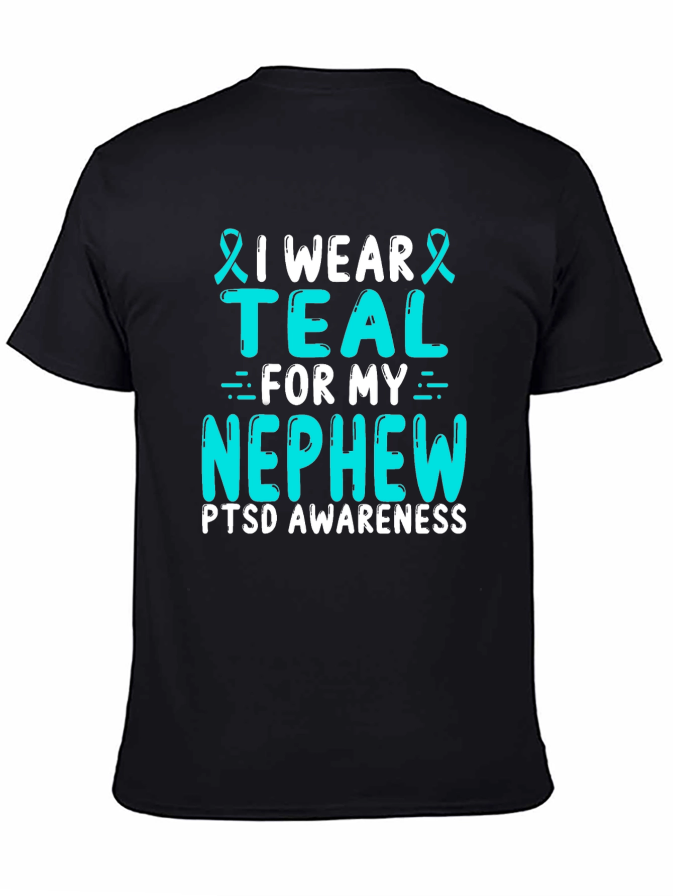Teal PTSD Awareness T-Shirt