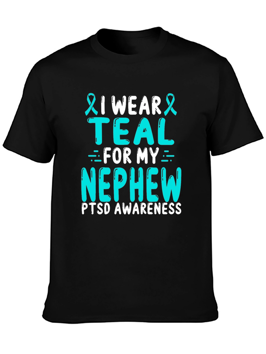 Teal PTSD Awareness T-Shirt