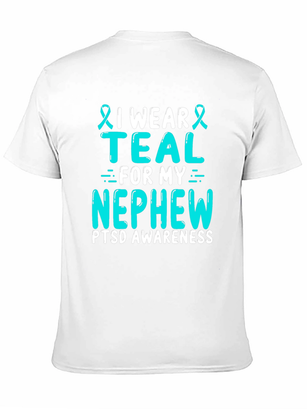 Teal PTSD Awareness T-Shirt