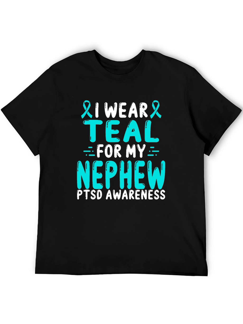 Teal PTSD Awareness T-Shirt