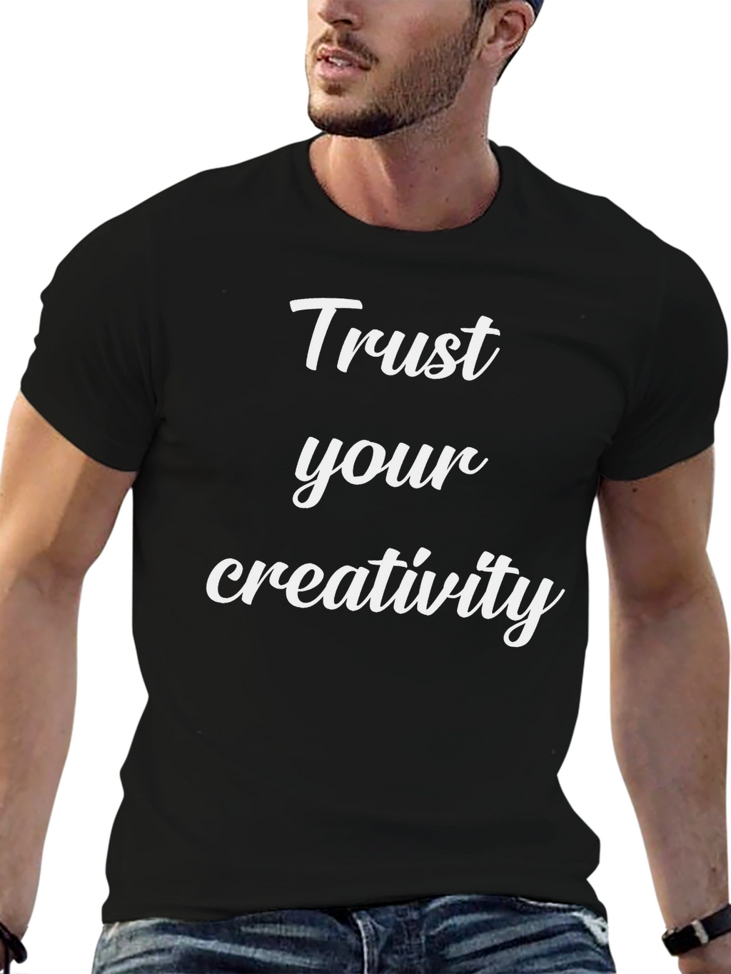 Trust Your Creativity Black T-Shirt