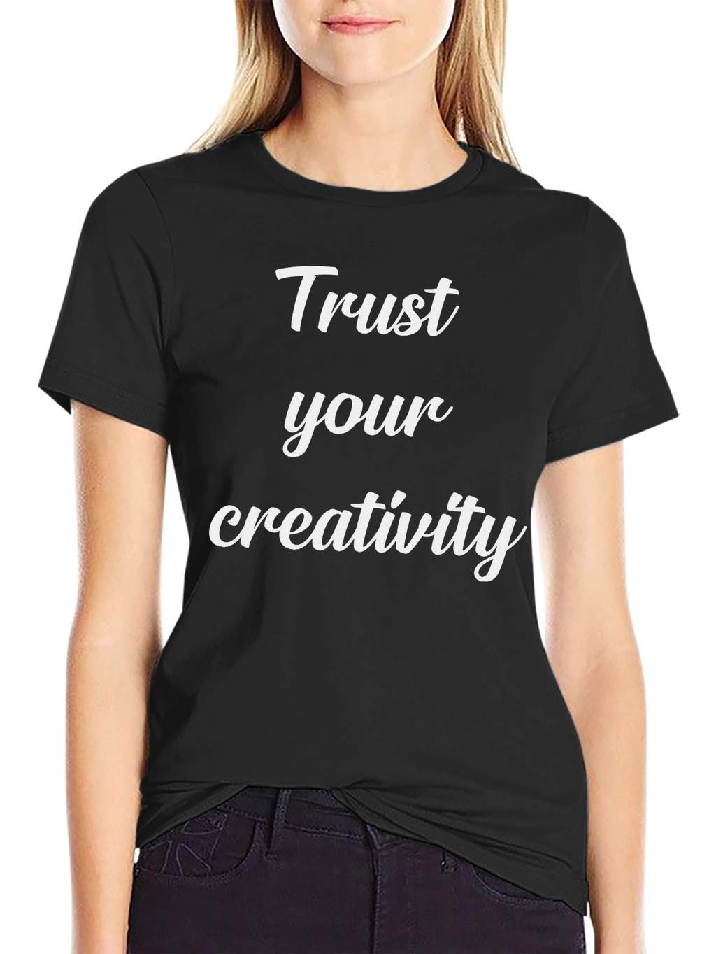 Trust Your Creativity Black T-Shirt