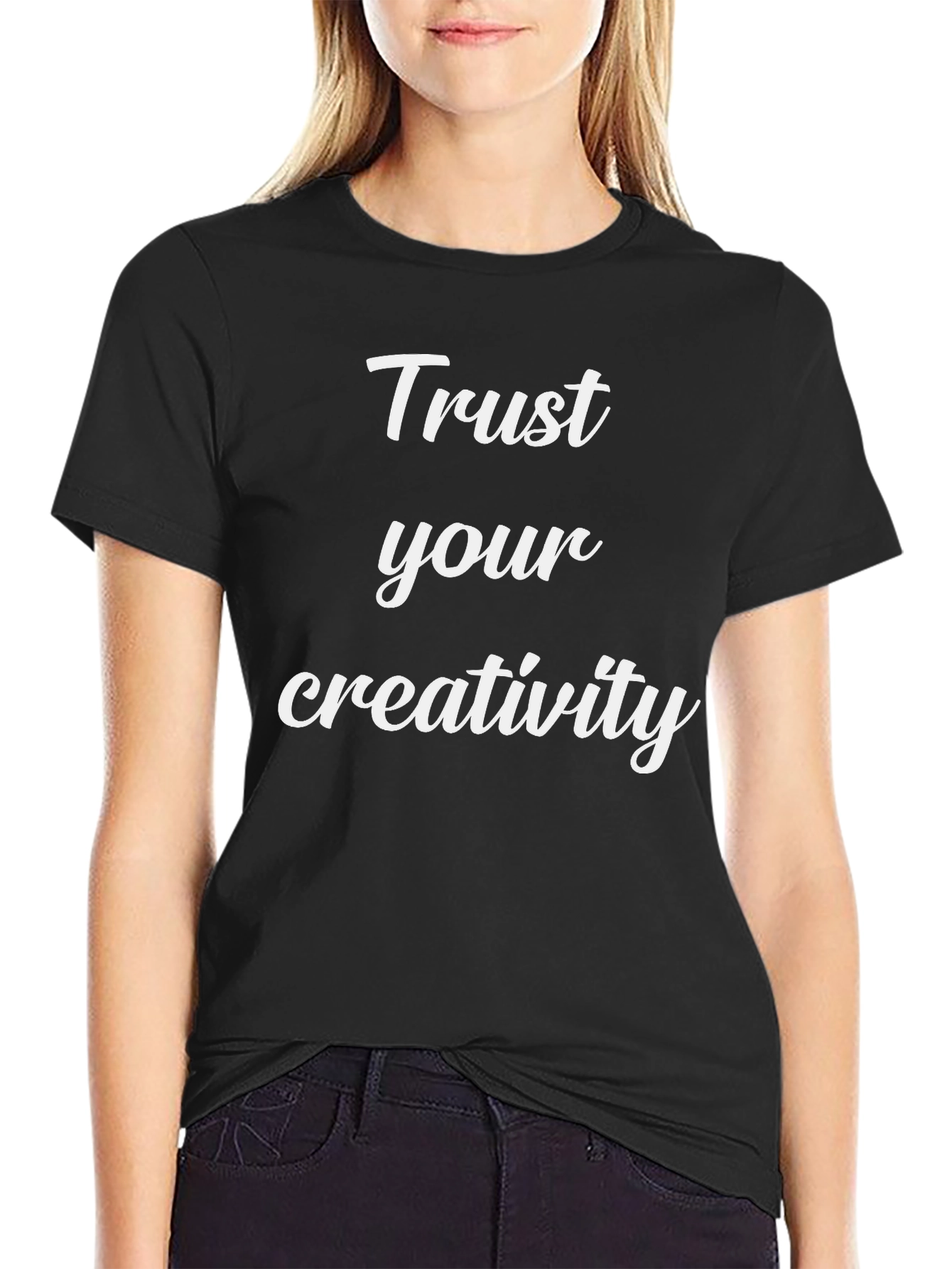 Trust Your Creativity Black T-Shirt