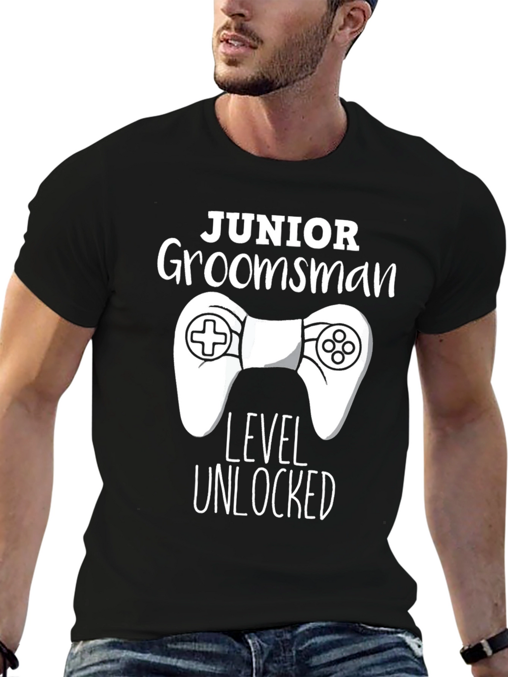 Junior Groomsman Level Unlocked T-Shirt