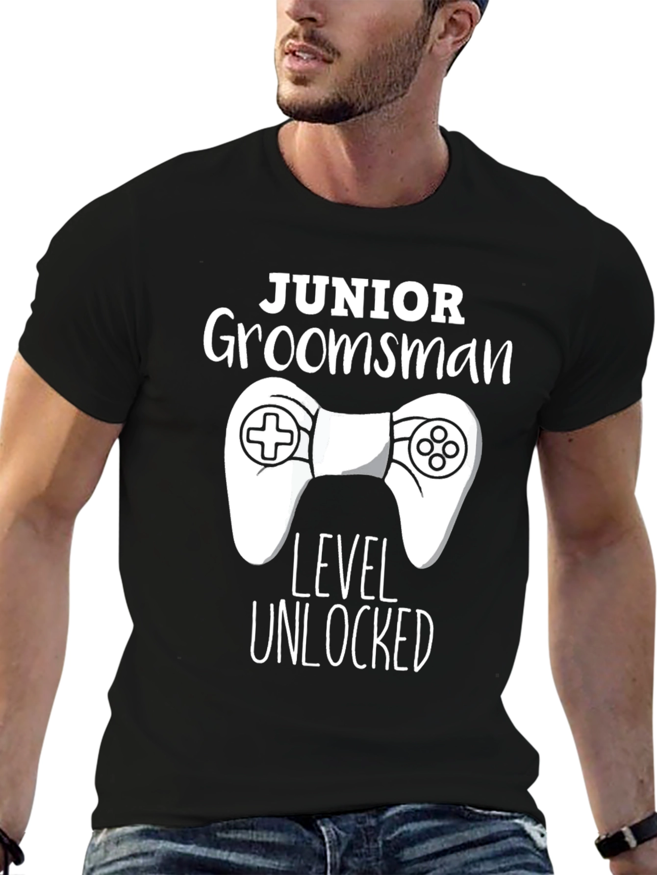 Junior Groomsman Level Unlocked T-Shirt