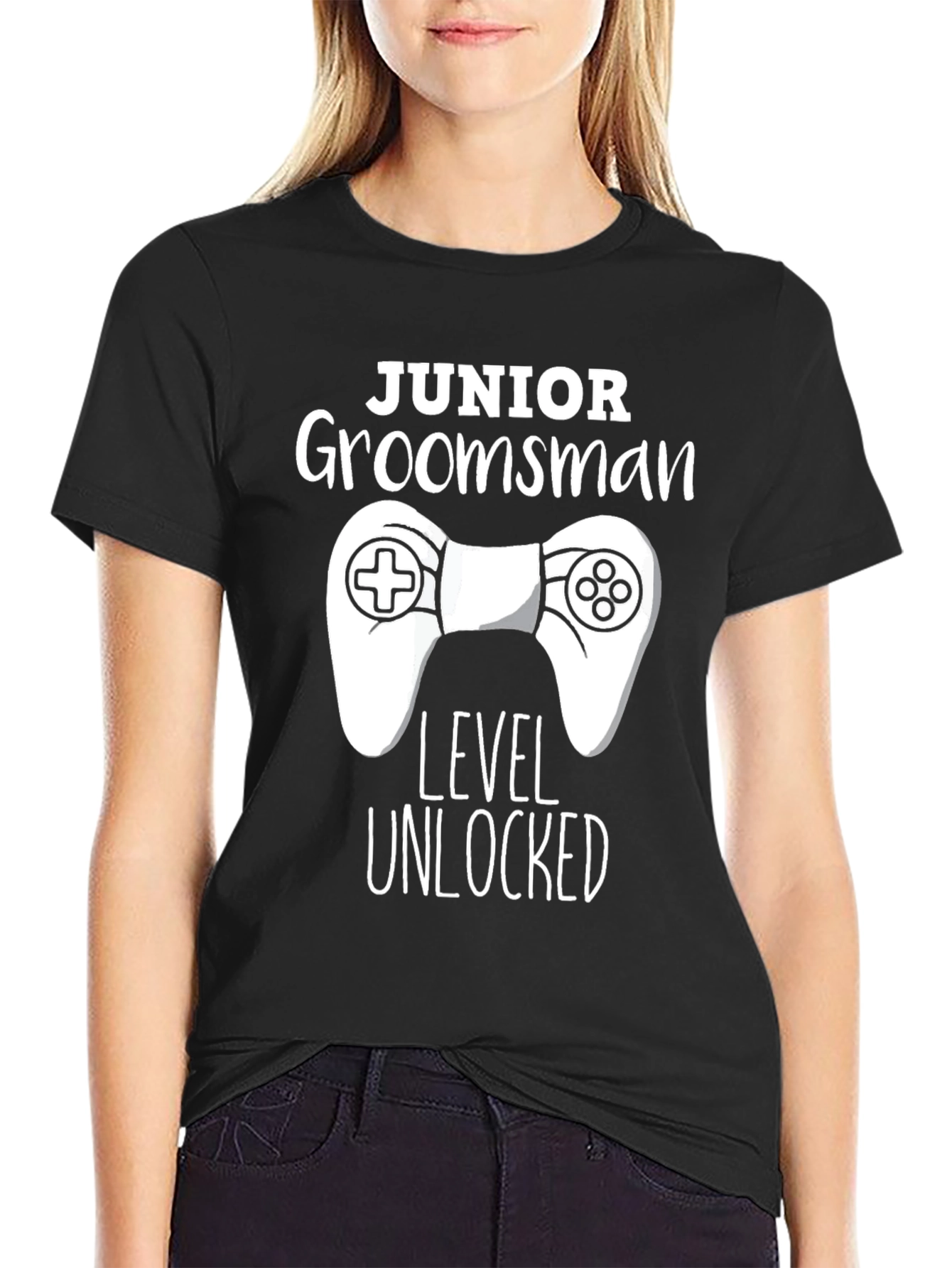 Junior Groomsman Level Unlocked T-Shirt