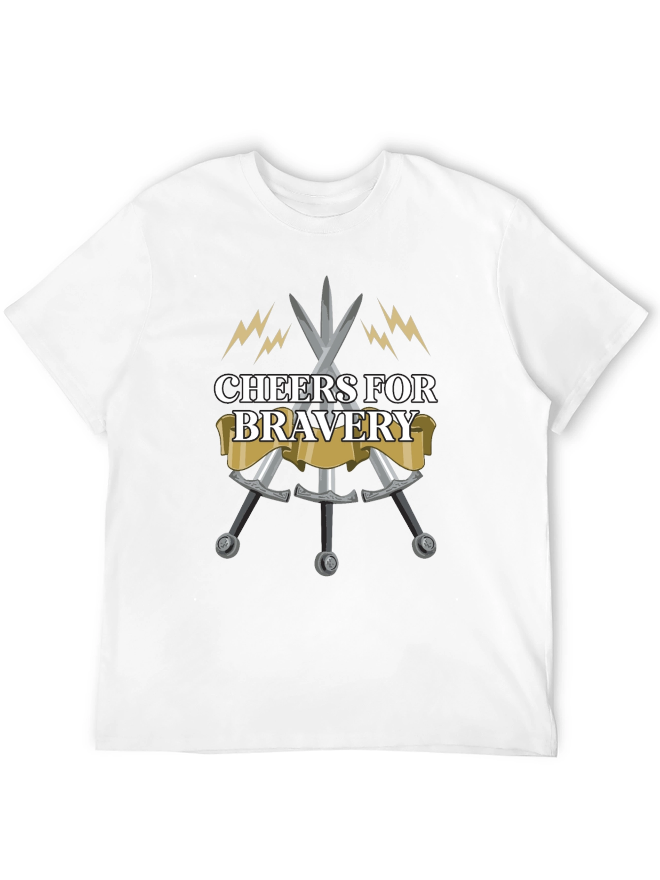 Cheers for Bravery Graphic T-Shirt