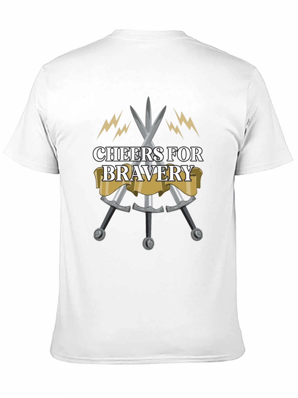 Cheers for Bravery Graphic T-Shirt