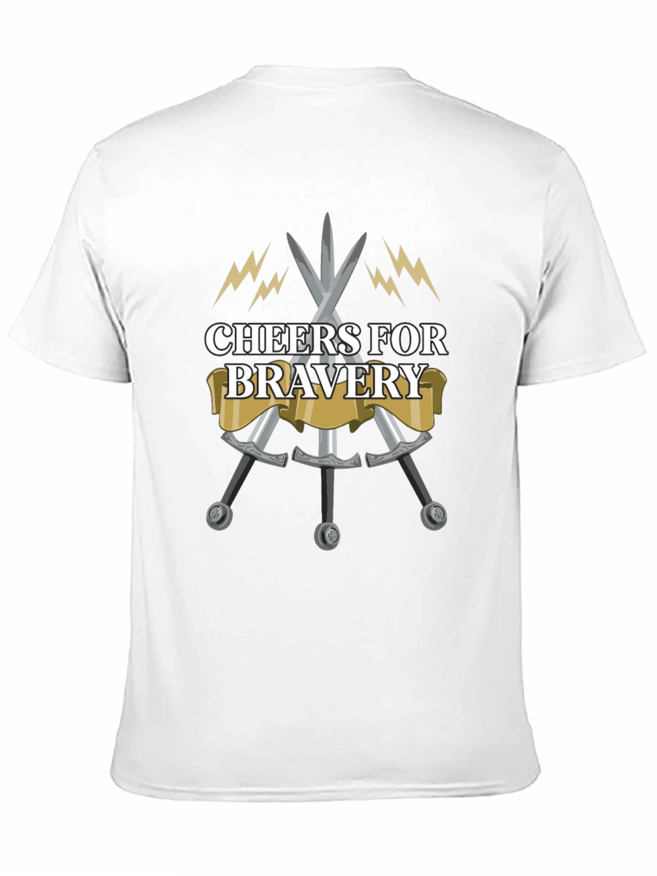 Cheers for Bravery Graphic T-Shirt