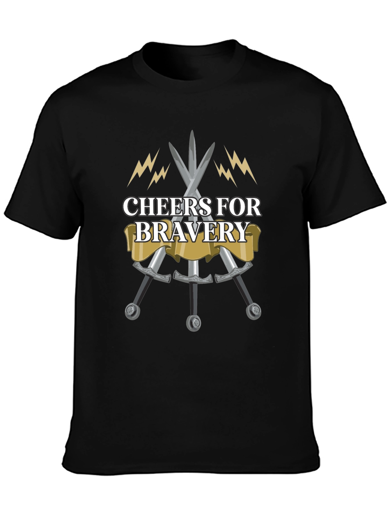 Cheers for Bravery Graphic T-Shirt