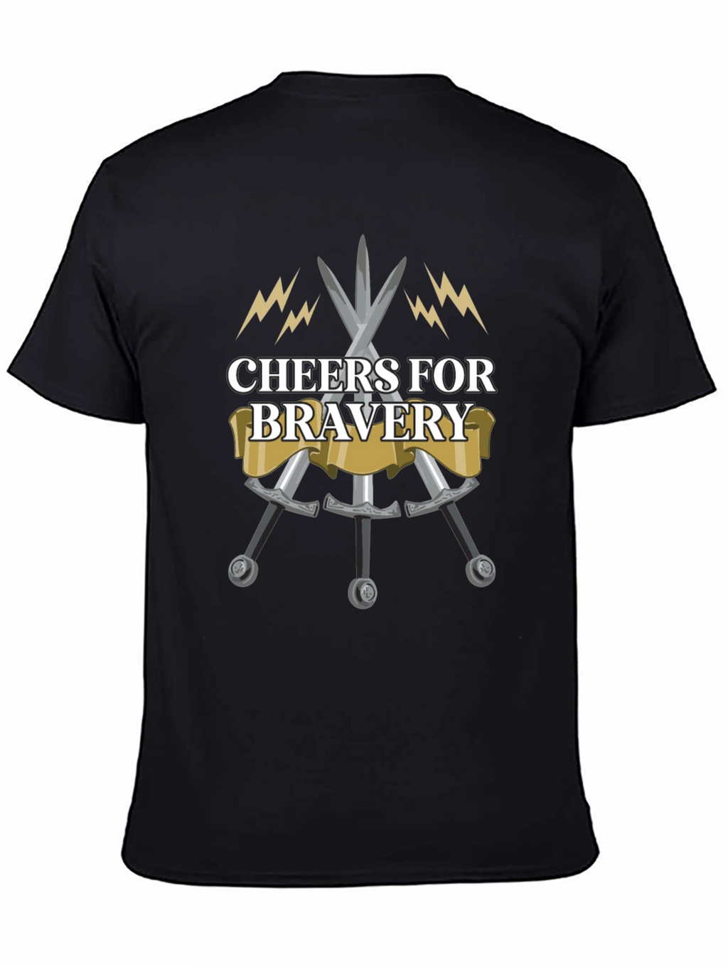 Cheers for Bravery Graphic T-Shirt