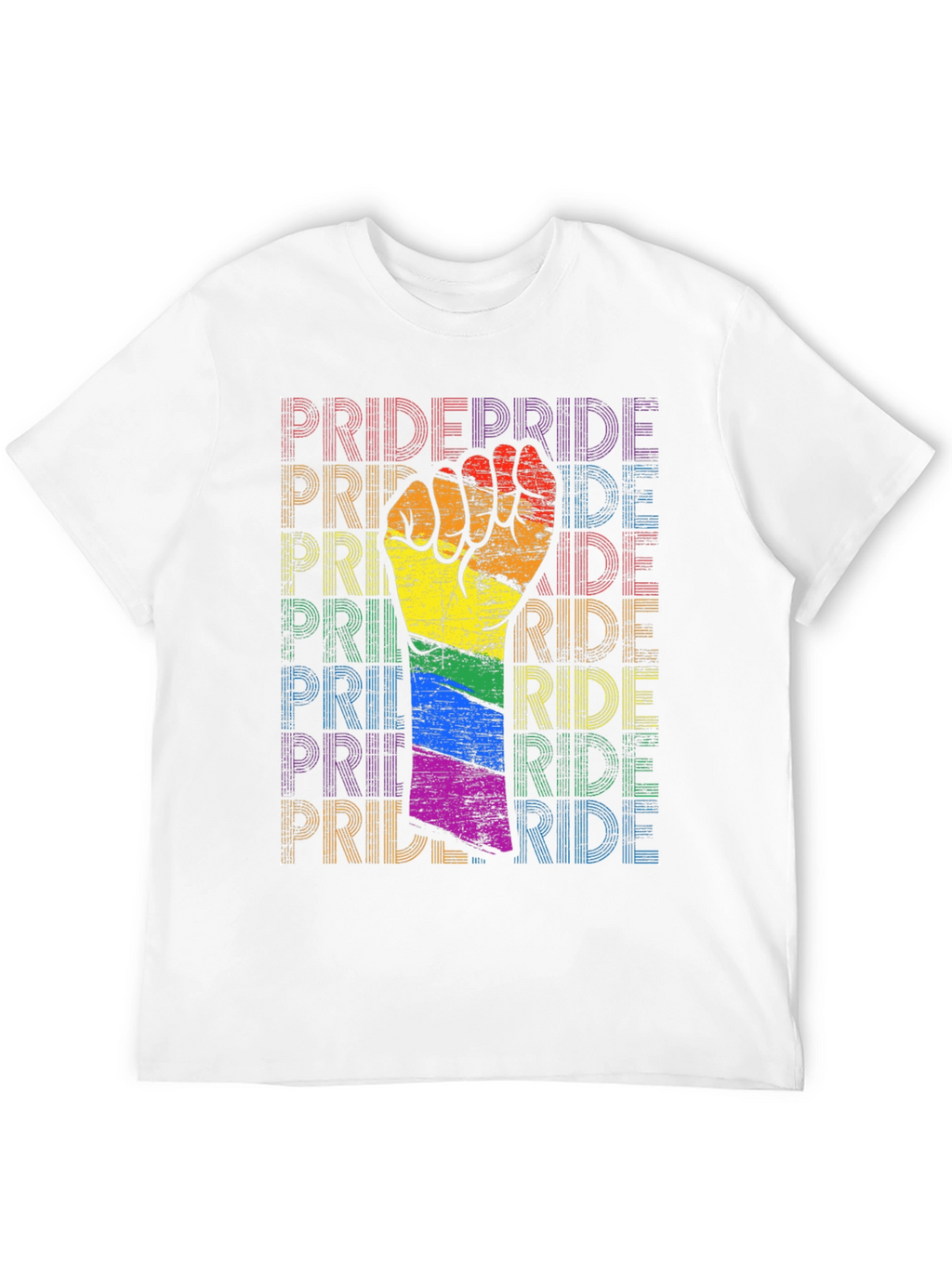Pride Fist T-Shirt: Ride with Pride!