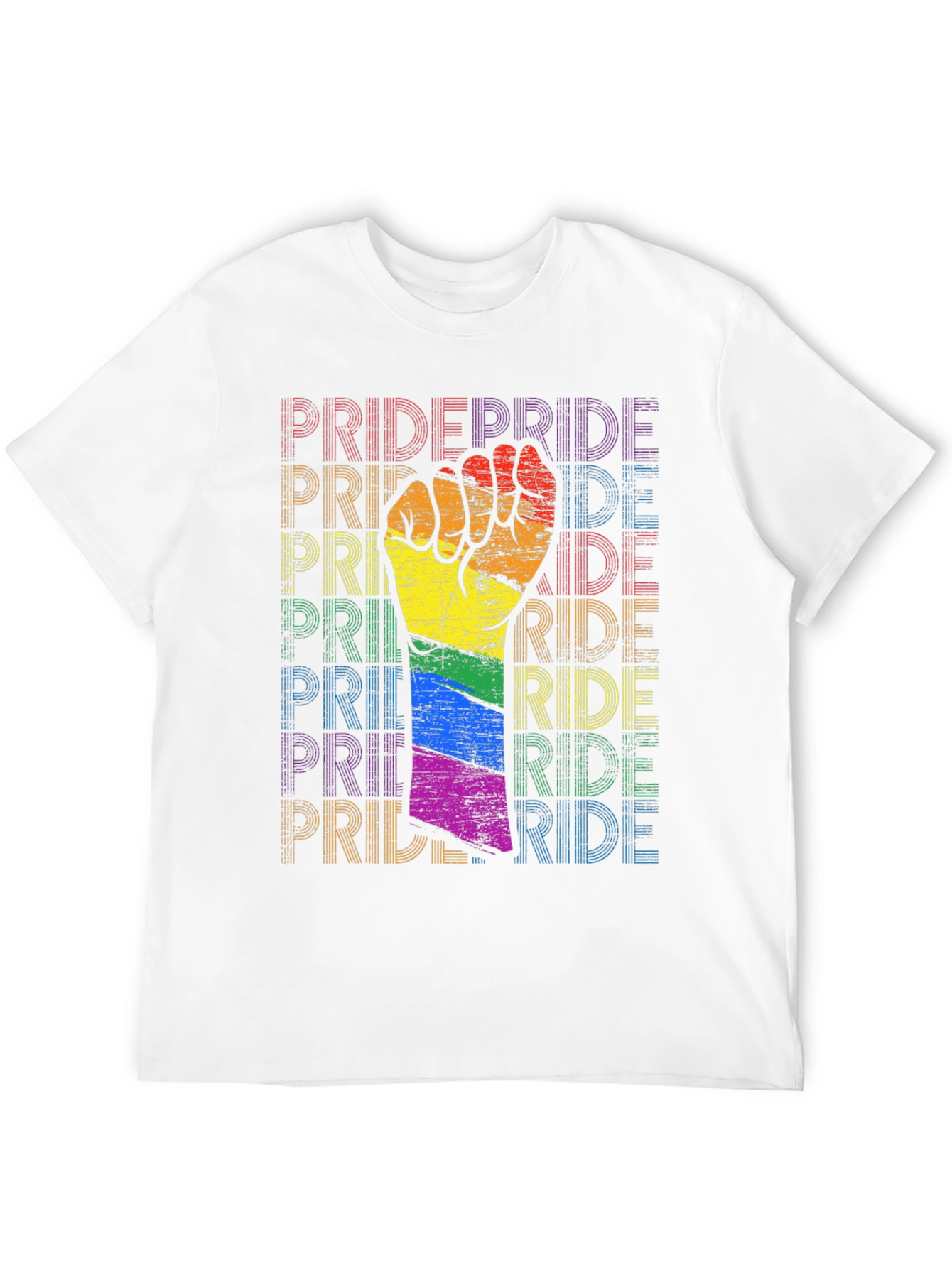 Pride Fist T-Shirt: Ride with Pride!