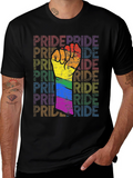 Pride Fist T-Shirt: Ride with Pride!