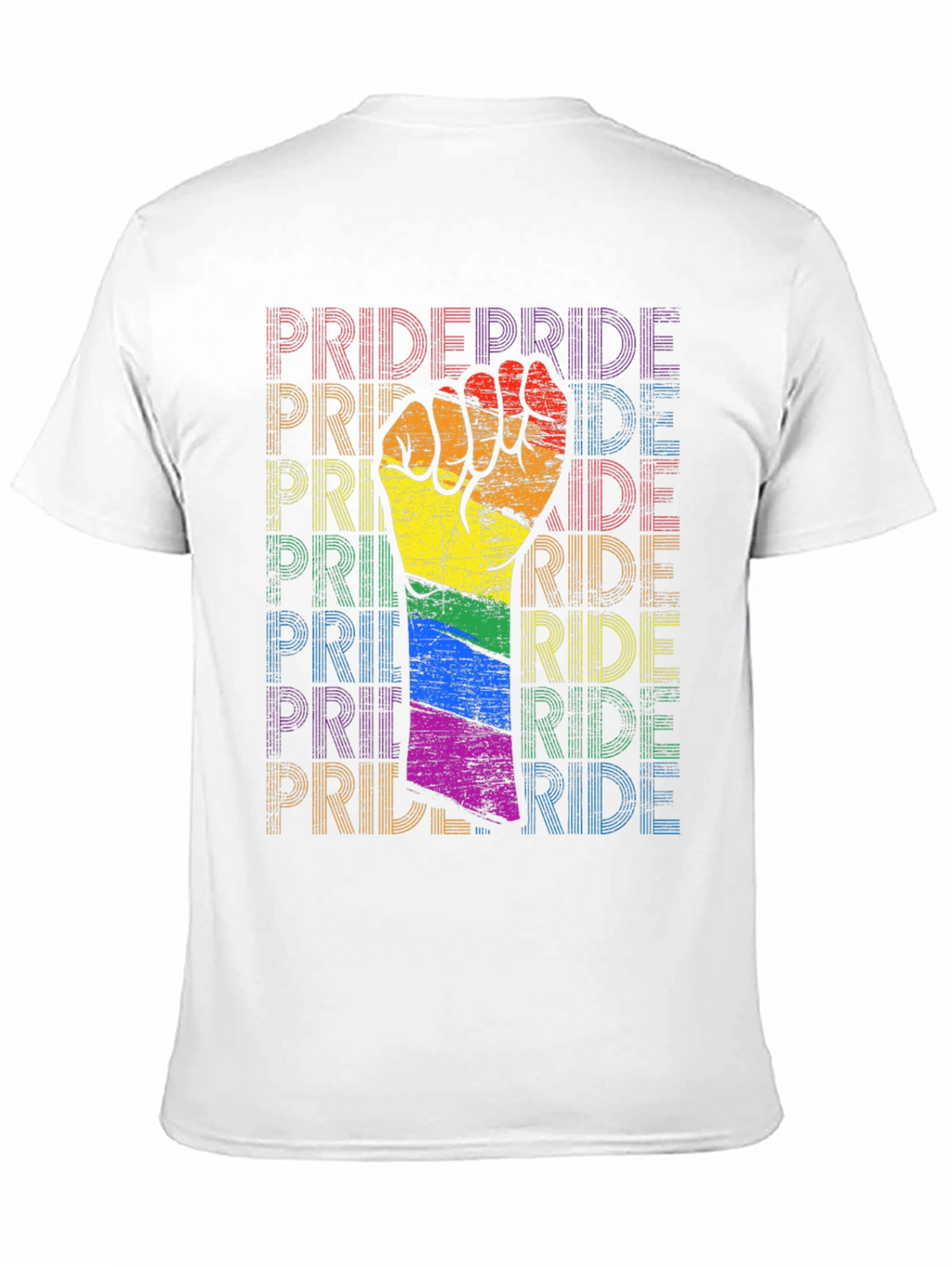 Pride Fist T-Shirt: Ride with Pride!