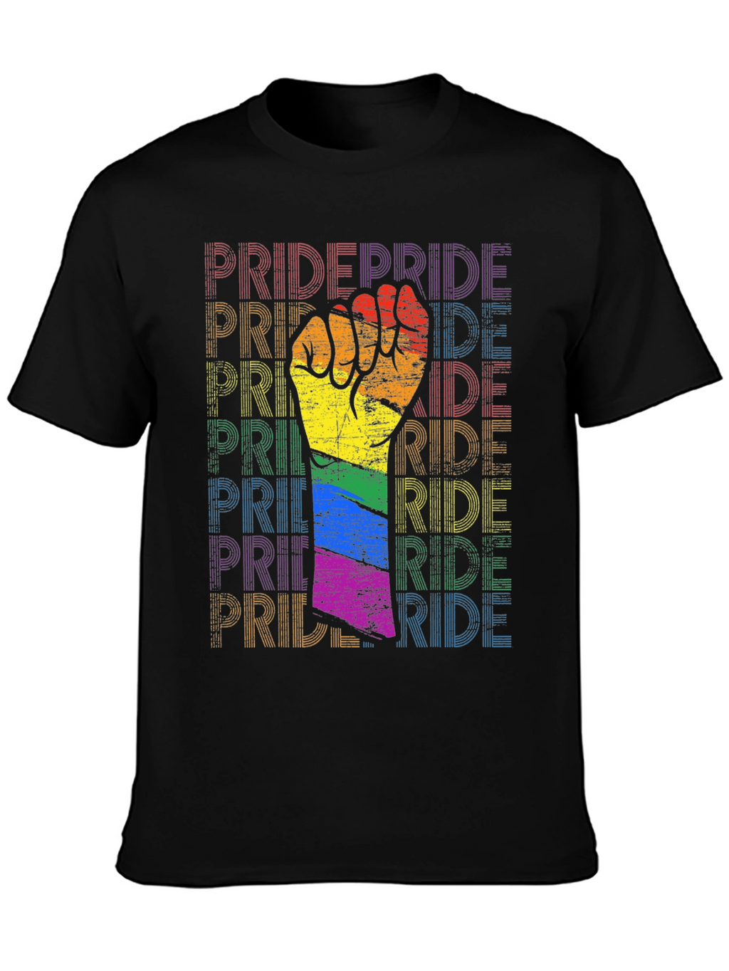 Pride Fist T-Shirt: Ride with Pride!