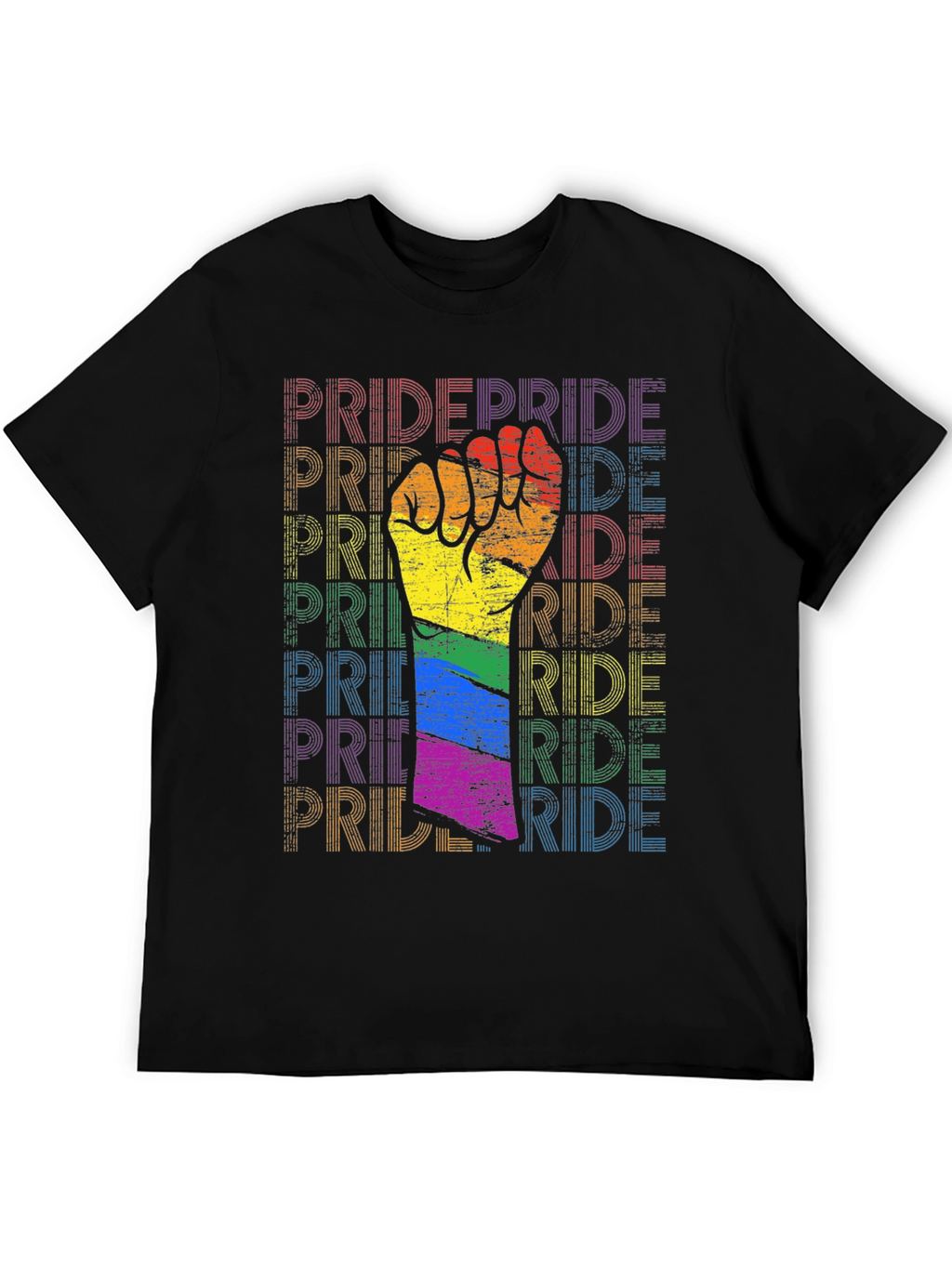 Pride Fist T-Shirt: Ride with Pride!