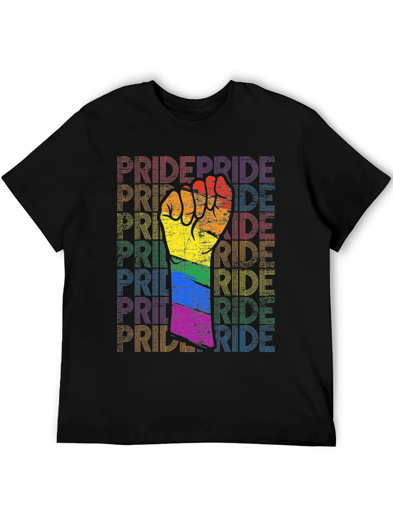 Pride Fist T-Shirt: Ride with Pride!