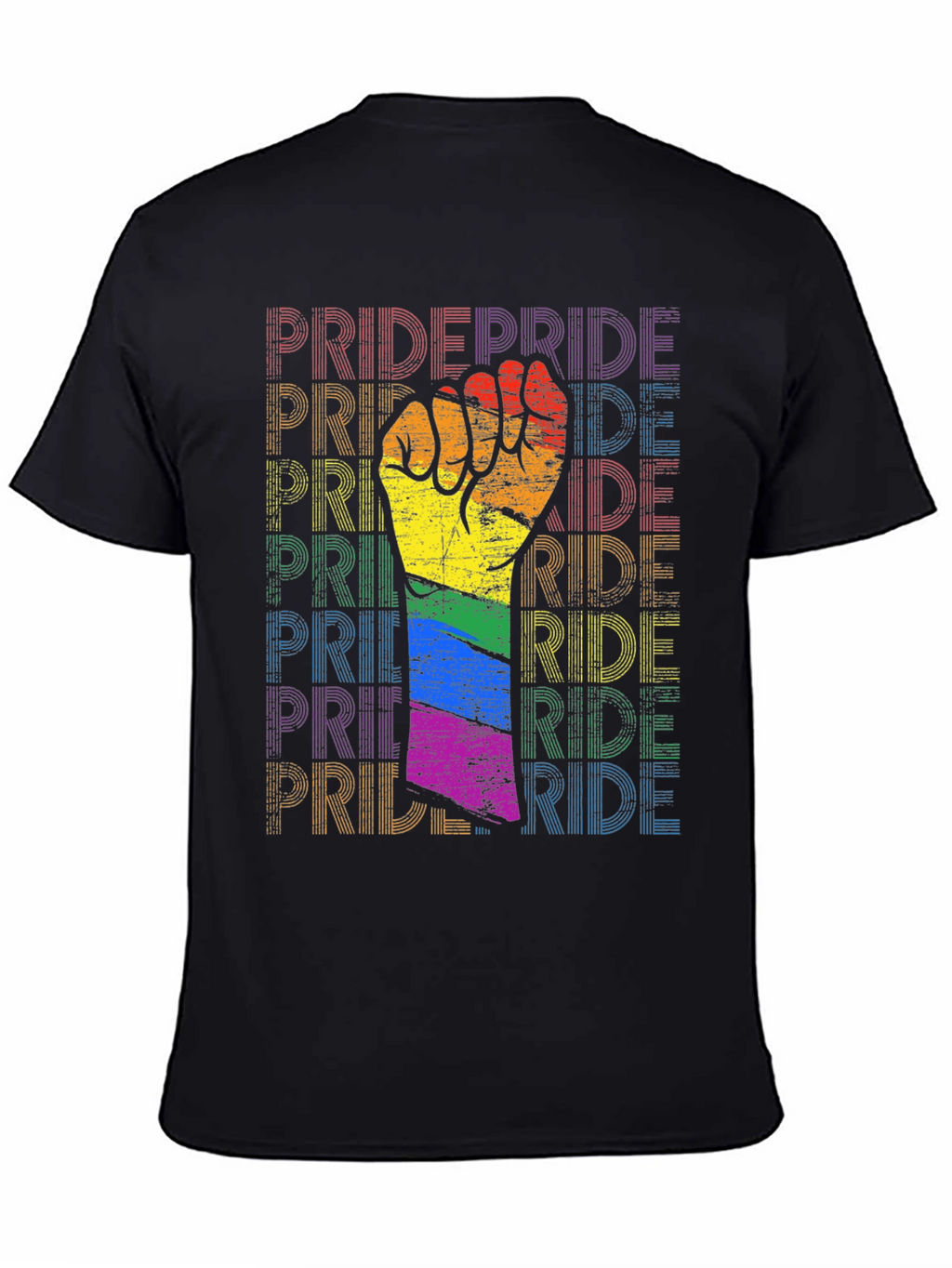 Pride Fist T-Shirt: Ride with Pride!