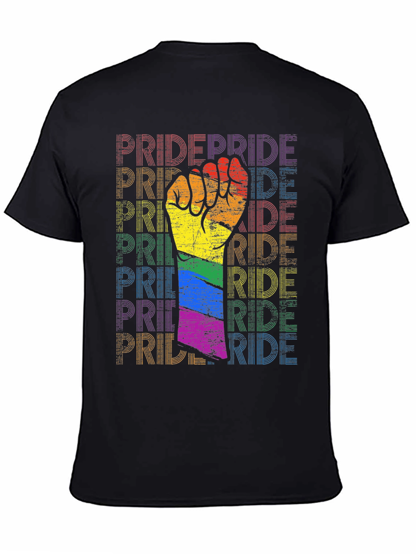 Pride Fist T-Shirt: Ride with Pride!