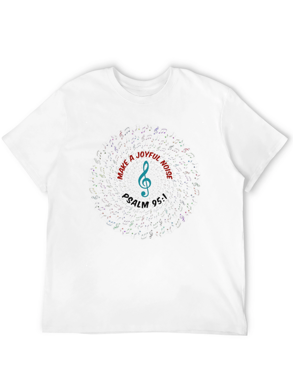 Joyful Noise Music Graphic T-Shirt