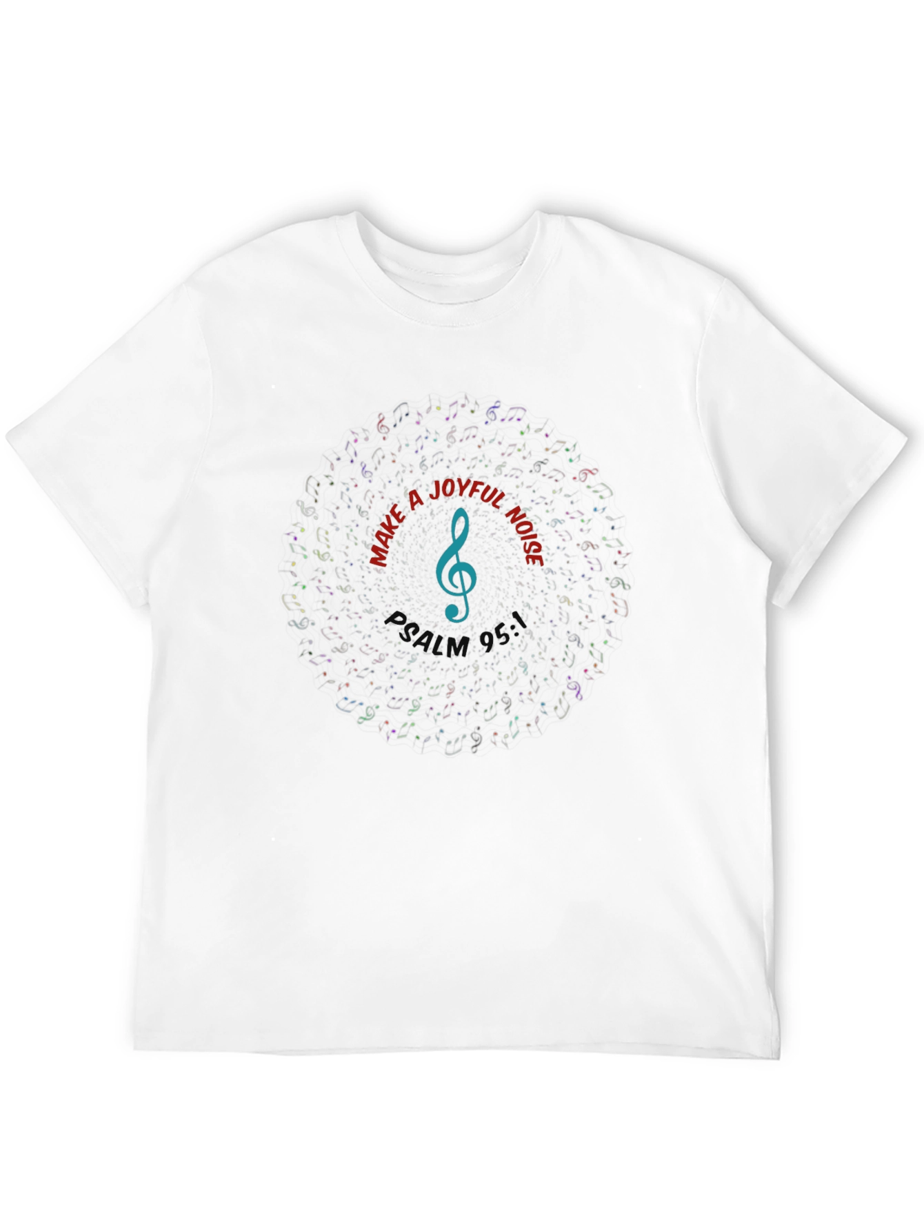 Joyful Noise Music Graphic T-Shirt