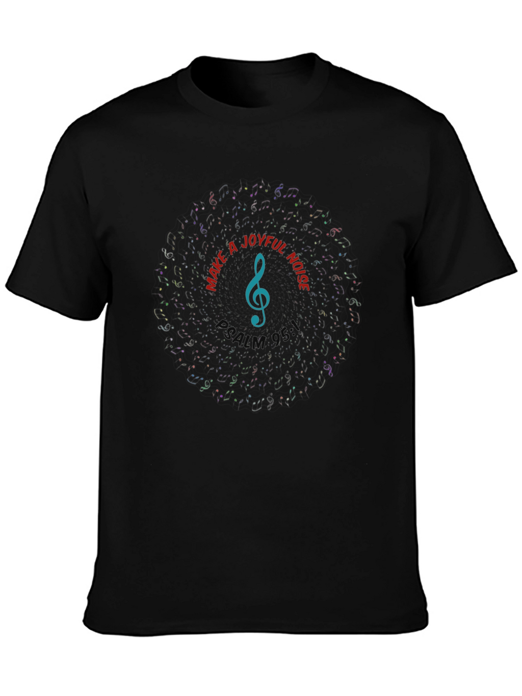 Joyful Noise Music Graphic T-Shirt