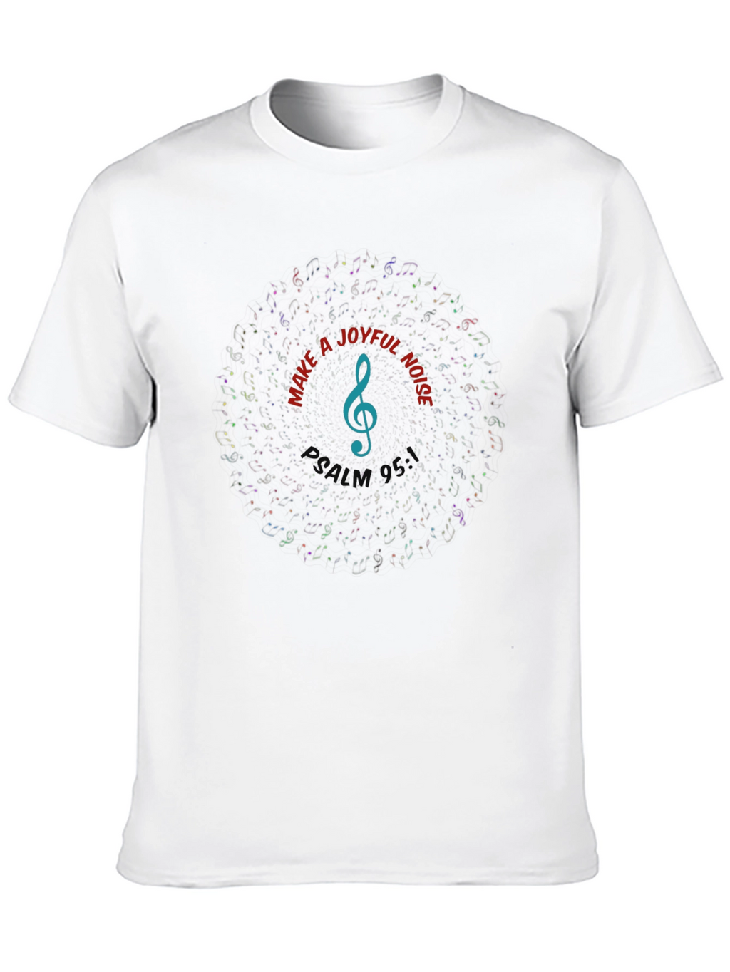 Joyful Noise Music Graphic T-Shirt