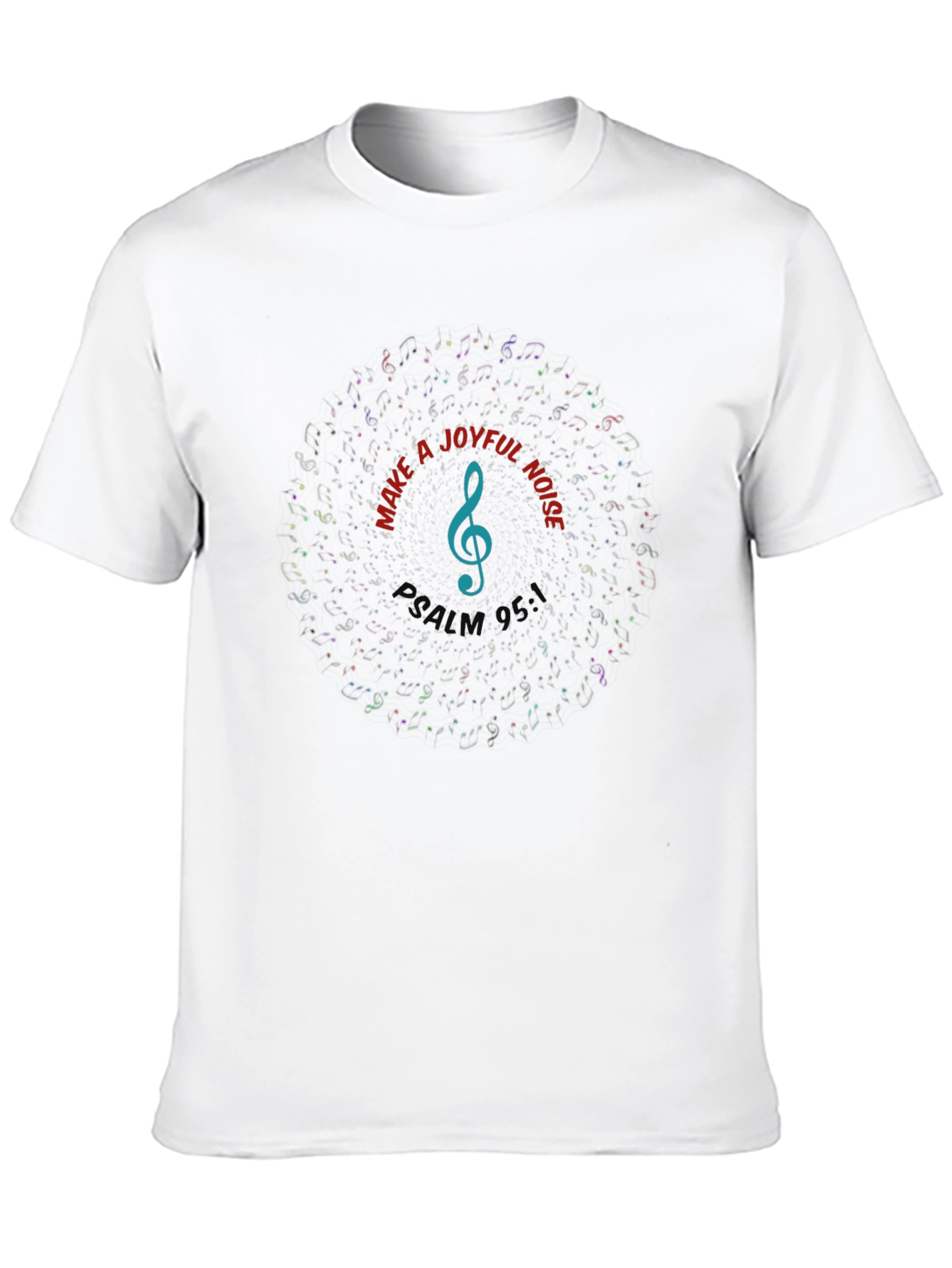 Joyful Noise Music Graphic T-Shirt