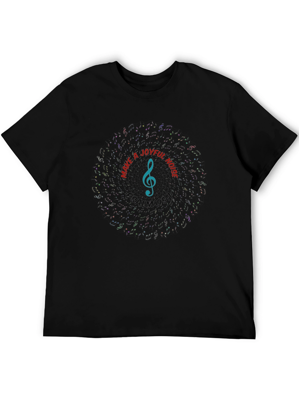 Joyful Noise Music Graphic T-Shirt