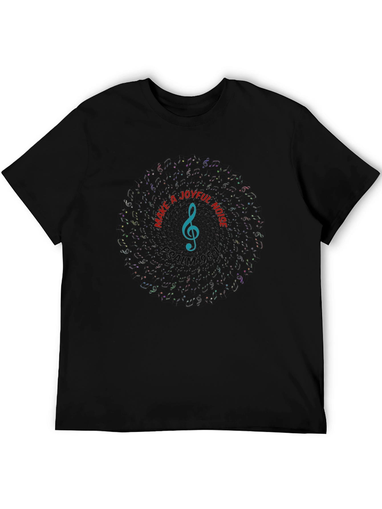 Joyful Noise Music Graphic T-Shirt