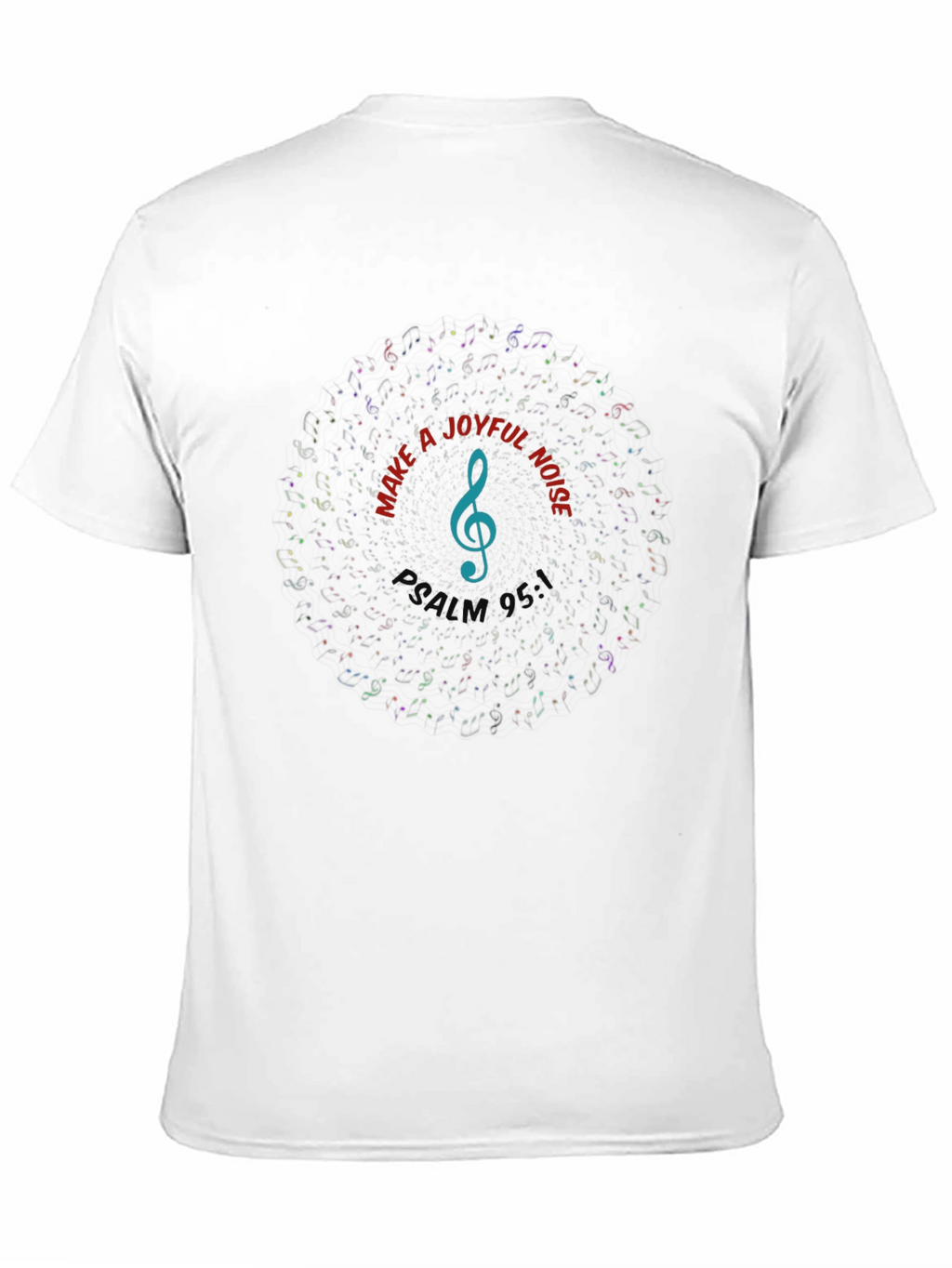 Joyful Noise Music Graphic T-Shirt