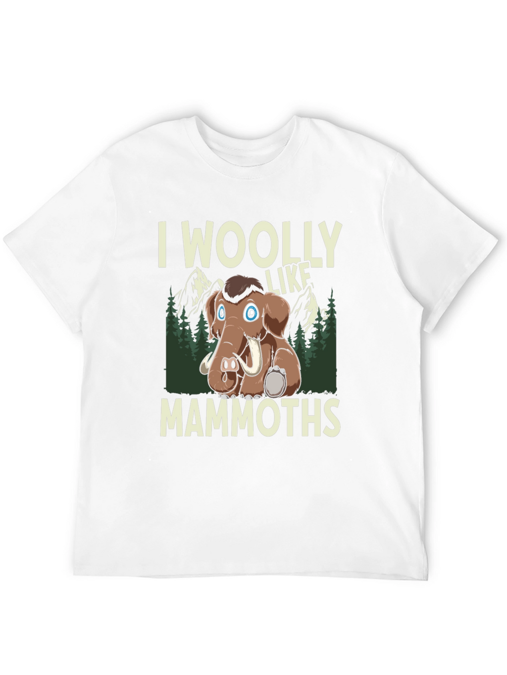 I Woolly Like Mammoths Graphic Tee