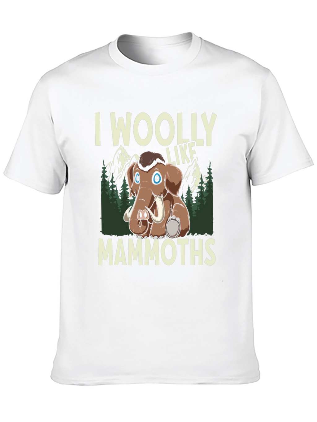 I Woolly Like Mammoths Graphic Tee
