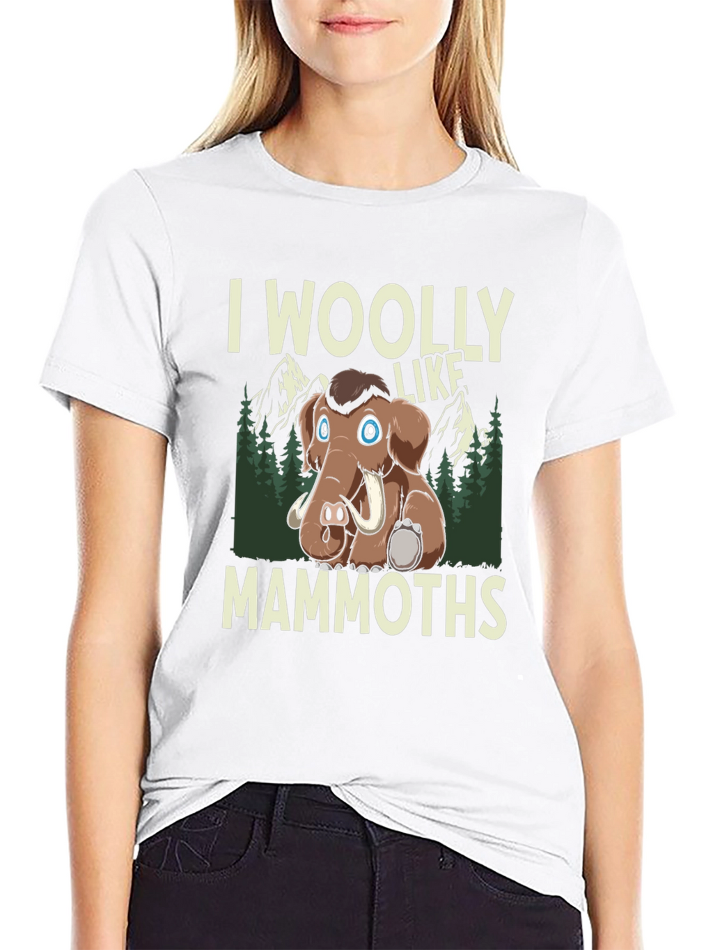 I Woolly Like Mammoths Graphic Tee