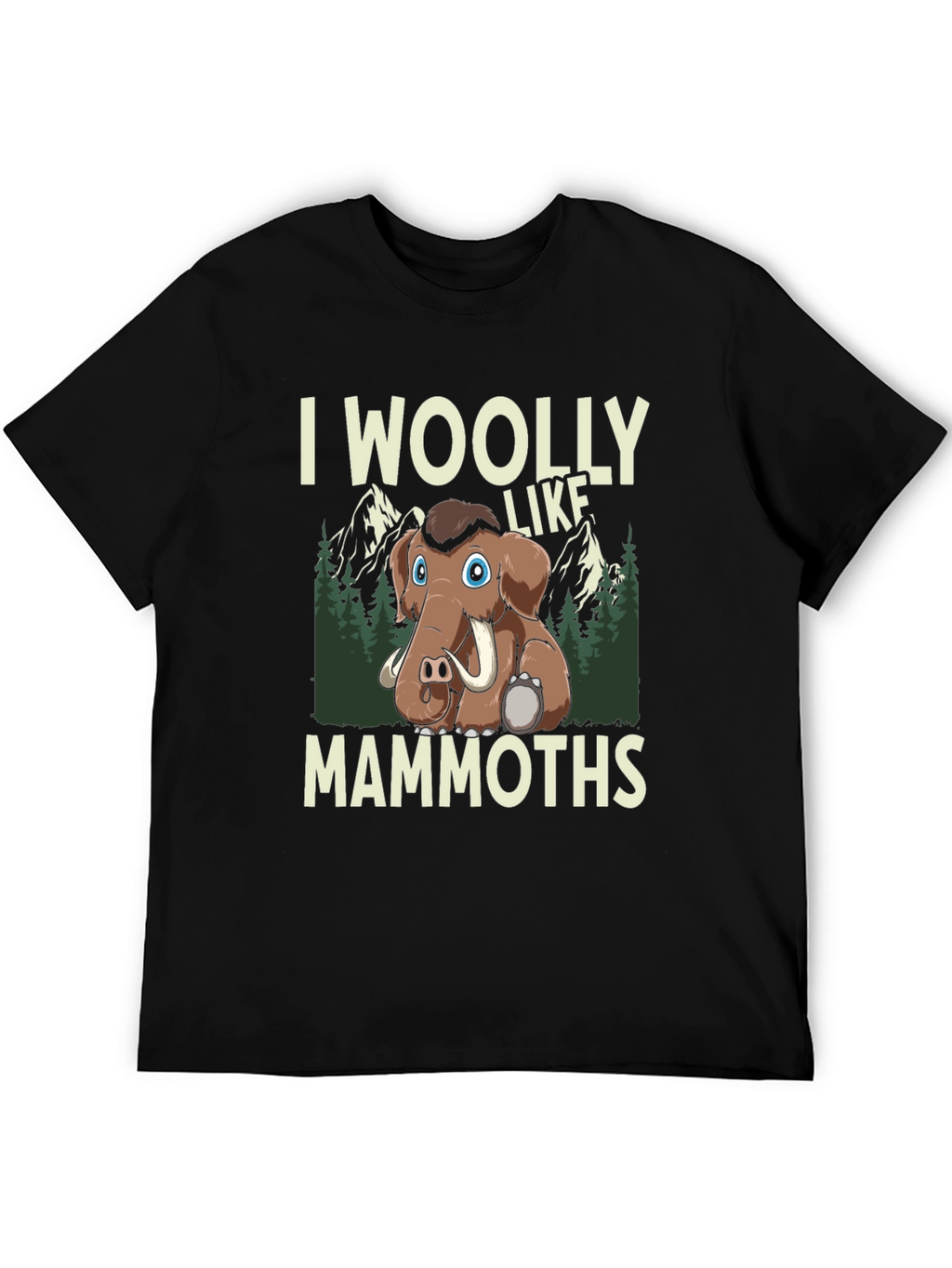 I Woolly Like Mammoths Graphic Tee