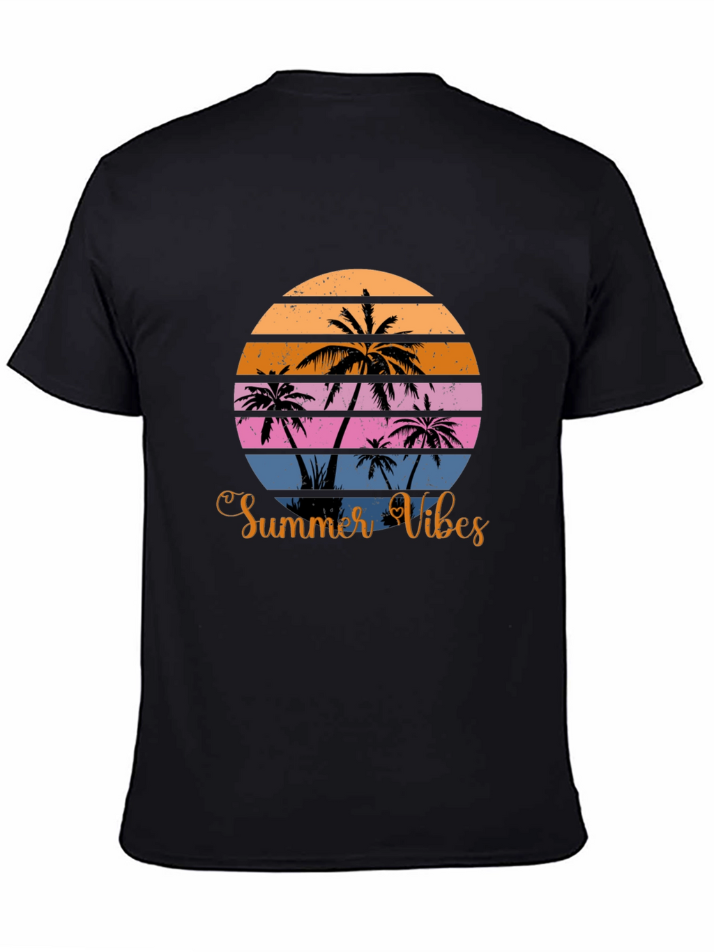 Summer Vibes Palm Tree Graphic Tee